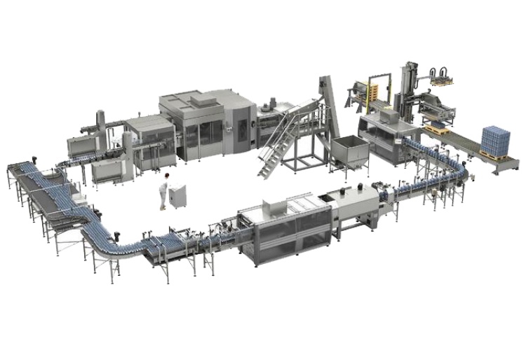 Complete Beverage Production Line Solution.